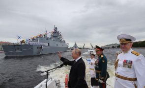 Putin aprova nova doutrina naval para marcar linhas vermelhas ao Ocidente