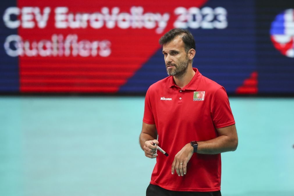 Portugal perde com o Montenegro na qualificação para o Europeu de voleibol