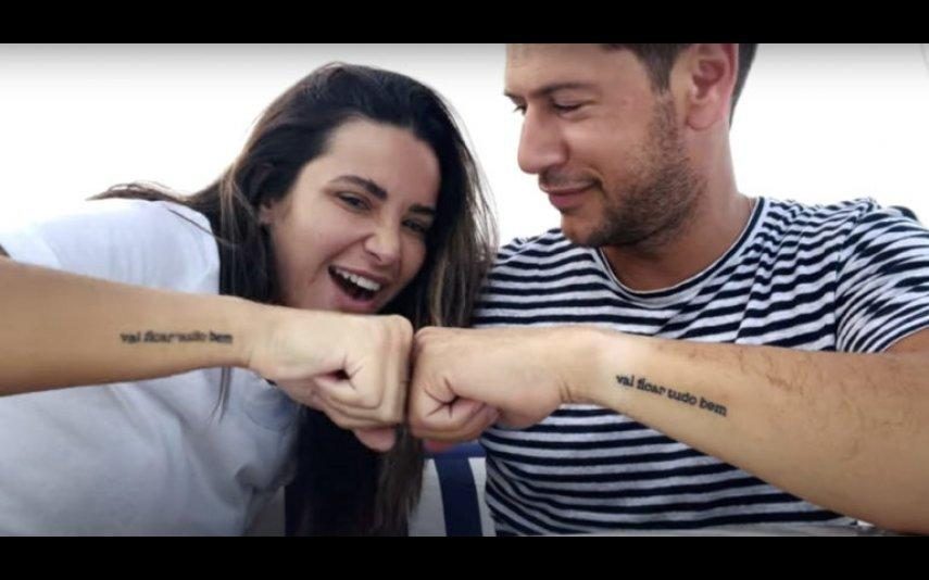 Bruna Gomes faz tatuagem muito especial a Bernardo Sousa