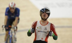 Europeus2022: Ciclista Iúri Leitão conquista medalha de ouro no scratch masculino