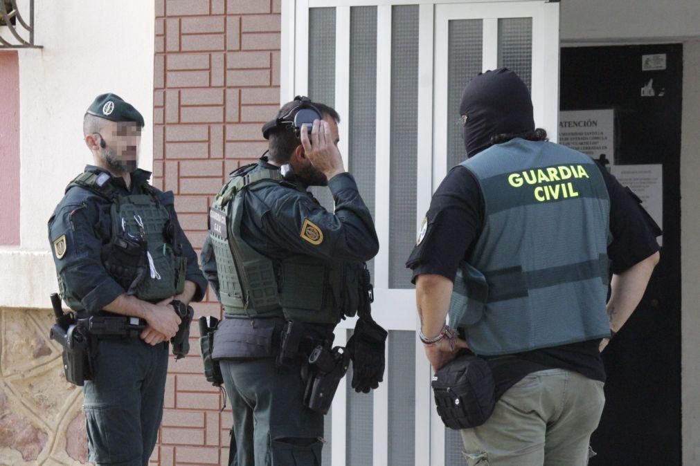 Prisão preventiva para casal português de assaltantes detido em Espanha