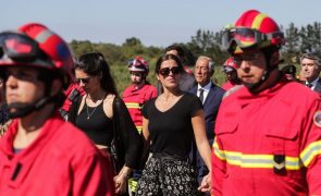 PR e MAI estiveram no funeral de bombeiro em Óbidos