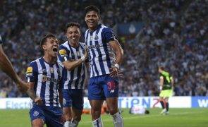 FC Porto vence 'clássico' com o Sporting e isola-se no topo da I Liga