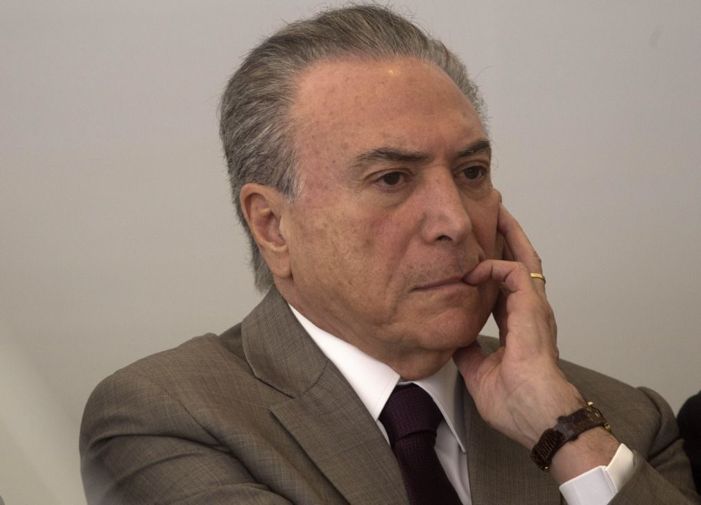 Presidente do Brasil arguido por suspeita de obstrução à Justiça e organização criminosa
