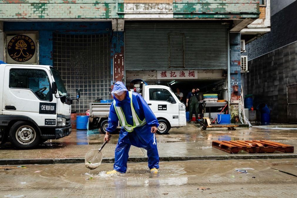 Tufão em Macau obriga 88 pessoas a abrigarem-se em centros de acolhimento