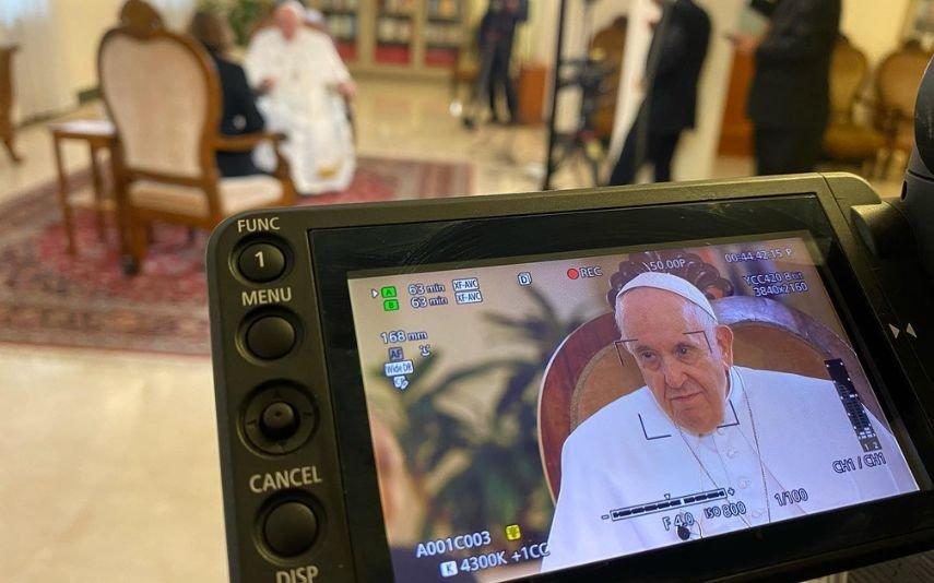 Papa Francisco Os bastidores da entrevista que deu à TVI e CNN Portugal