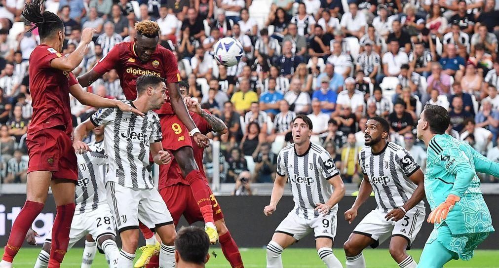 Roma, de Mourinho e Patrício, 'empata' Juventus e segue no topo da 'Serie A'