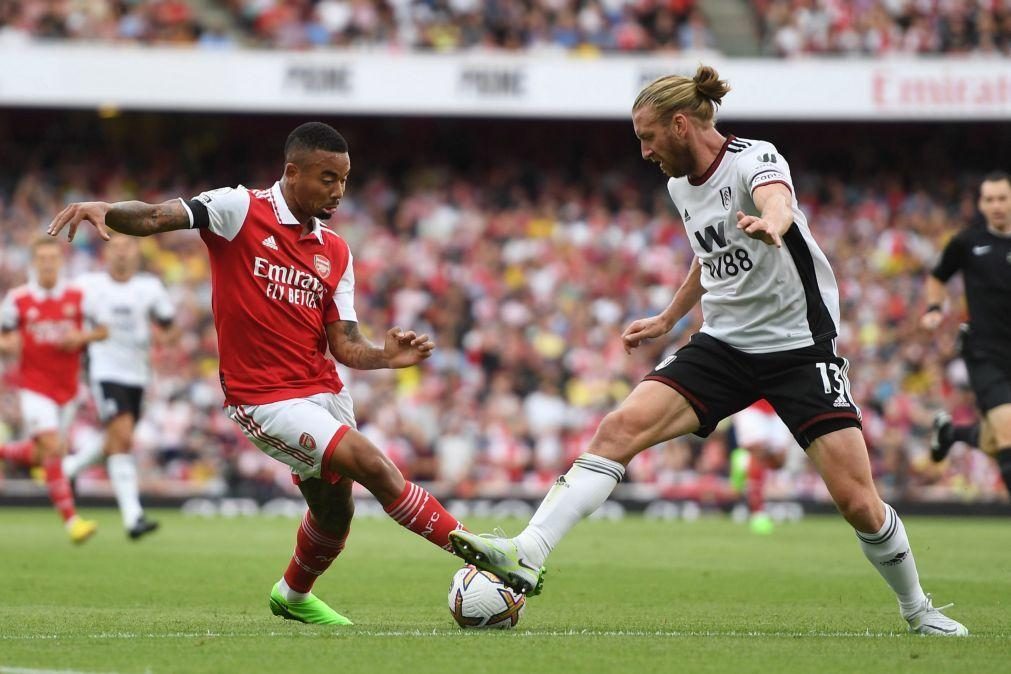 Arsenal vence Fulham, de Marco Silva, e mantém liderança isolada da Liga inglesa
