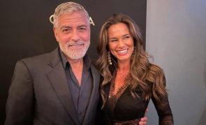 Cláudia Vieira Atriz e George Clooney juntos em evento [fotos]