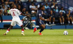 Paris Saint-Germain empata com o Mónaco e falha liderança isolada