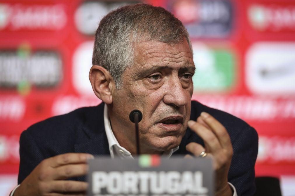 Liga das Nações: Fernando Santos anuncia convocados a 15 de setembro