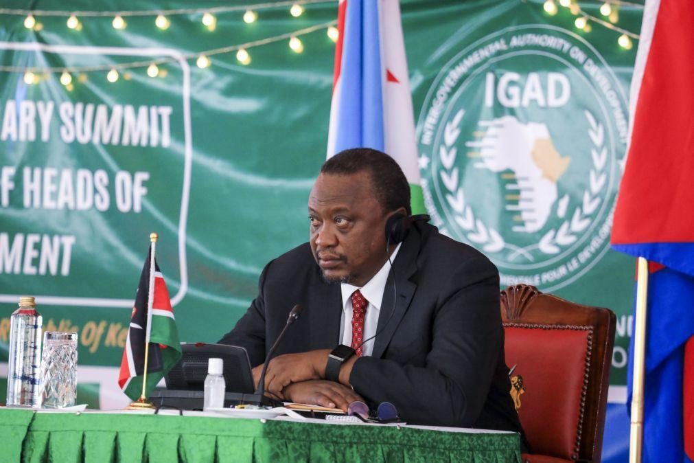Presidente cessante do Quénia pede que se 