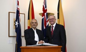 Timor-Leste e Austrália assinam acordo de cooperação na área da defesa