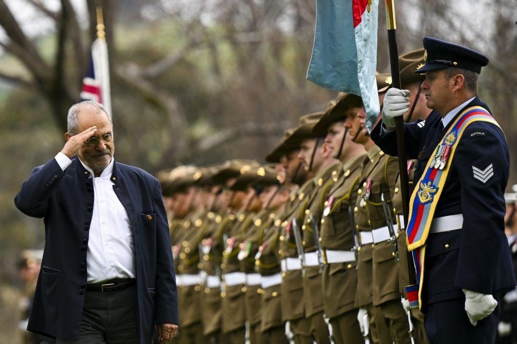 PR timorense honra soldados australianos tombados em guerra em Timor-Leste