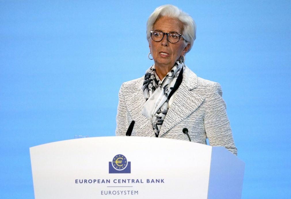 Aumento de 75 pontos base nos juros não é a norma - Lagarde