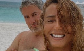 Bruno de Carvalho e Liliana Almeida Casados de fresco! Novas imagens da lua de mel e há romance no areal