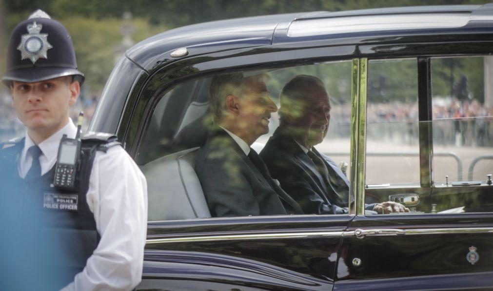Rei Felipe VI e Putin entre os líderes que felicitaram Carlos III