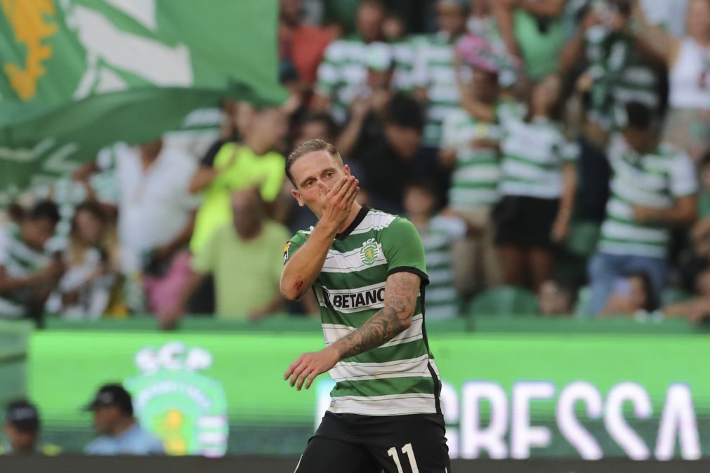 Sporting goleia Portimonense sobe ao quinto lugar da I Liga