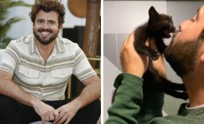 João Manzarra emociona Portugal com vídeo da gata que adotou