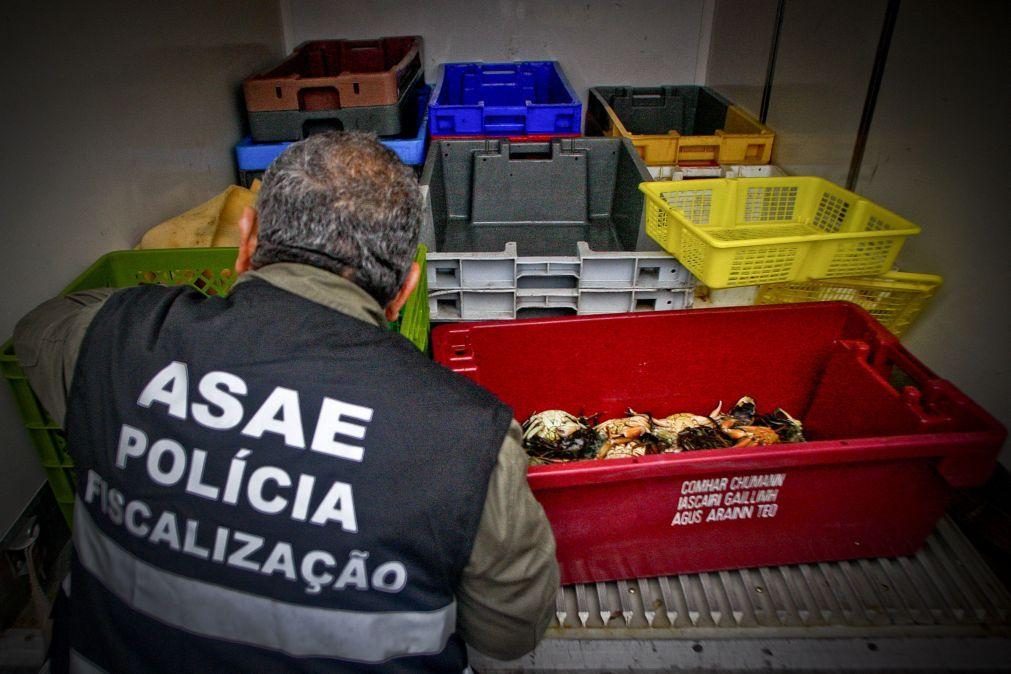 ASAE apreende 415 quilos de alimentos e prende uma pessoa em fiscalizações a marisqueiras