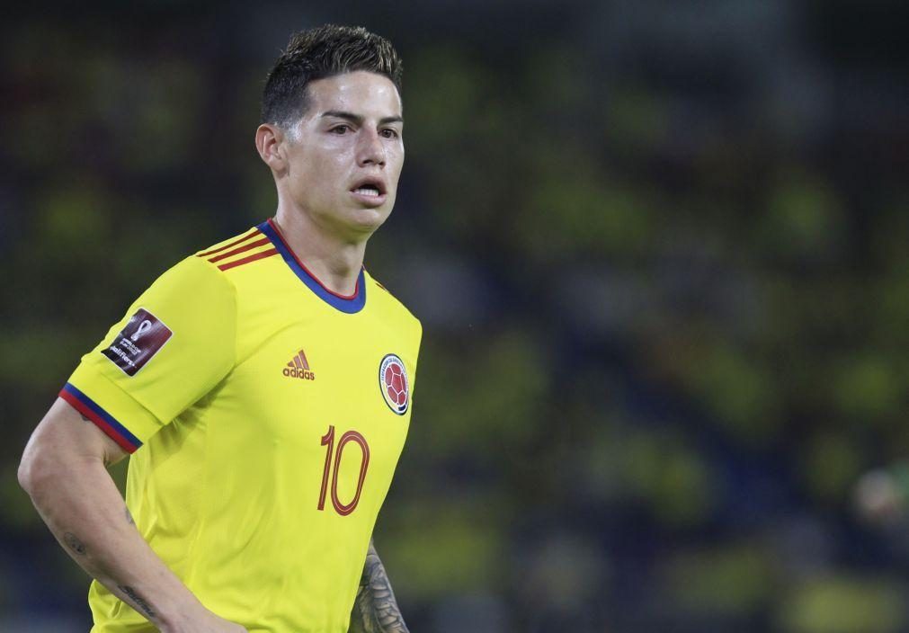 Olympiacos confirma contratação do colombiano James Rodríguez