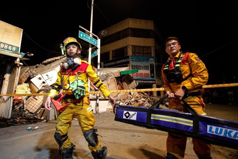 Alerta de tsunami levantado após forte sismo no leste de Taiwan