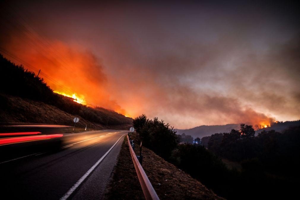 Prisão preventiva para suspeito de 15 incêndios florestais em Vila Verde