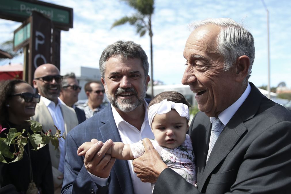 Marcelo chegou a San Diego onde não ia um Presidente há 33 anos