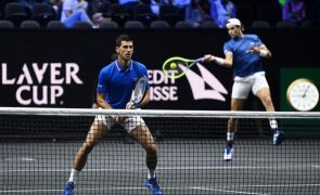 Djokovic adianta Europa na Laver Cup, Federer aconselhou Berrettini