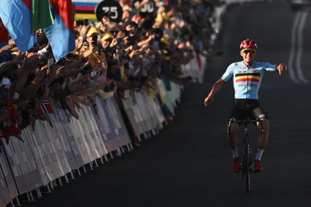 Mundiais/Ciclismo: Remco Evenepoel é o novo campeão mundial de fundo