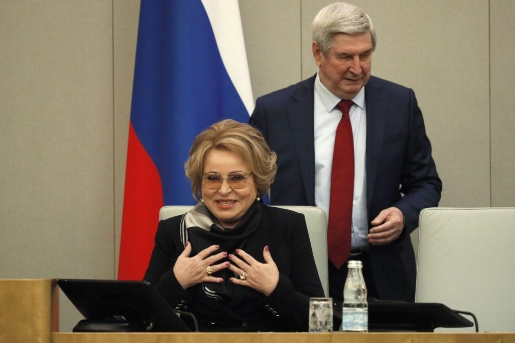 Presidente do Senado russo pede que se evitem arbitrariedades na mobilização