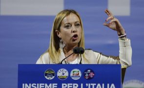 Partido Irmãos de Itália à frente nas sondagens à boca das urnas