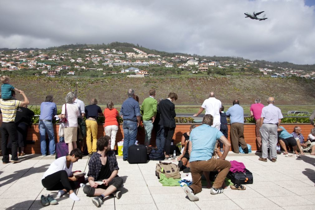 Vento forte desvia voos do Aeroporto da Madeira