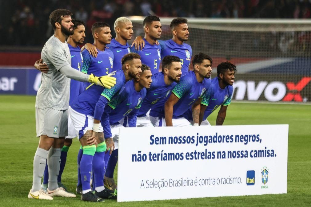 Brasil denuncia acto de racismo durante amigável de futebol contra a Tunísia