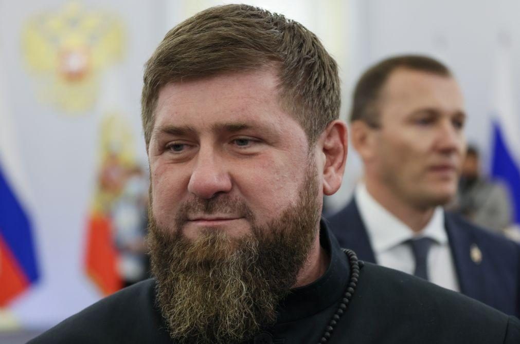 Ucrânia: Líder checheno promovido por Putin a coronel-general