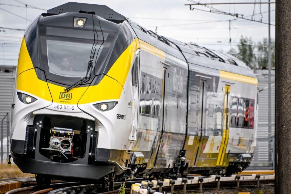 Tráfego ferroviário suspenso na Alemanha devido a