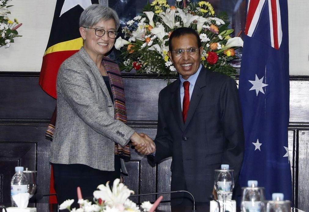 PM timorense analisa projeto de Greater Sunrise com responsável da Woodside