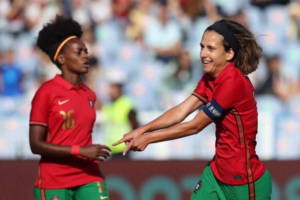 Portugal recebe Islândia e pode qualificar-se para o Mundial feminino