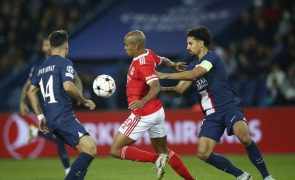 Benfica empata em Paris e aproxima-se dos oitavos na Champions [vídeo]