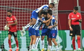FC Porto vence em Leverkusen e aproxima-se dos oitavos de final da Liga dos Campeões