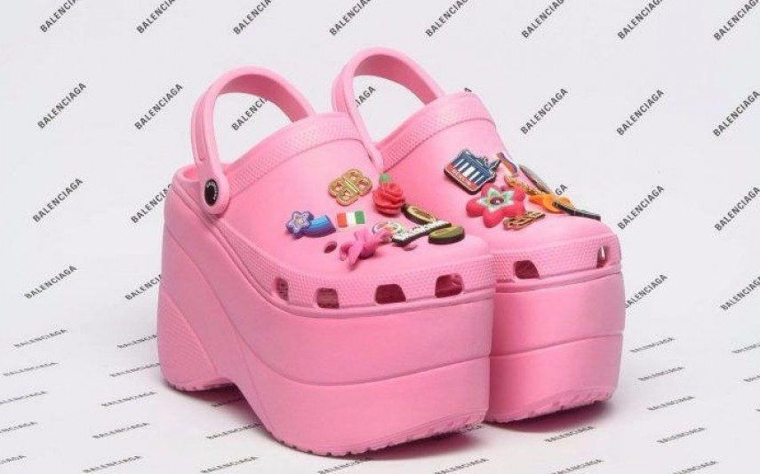 Tinha coragem de usar estas crocs?