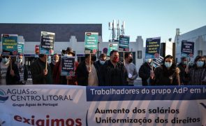 Trabalhadores do grupo Águas de Portugal exigem aumento salarial 