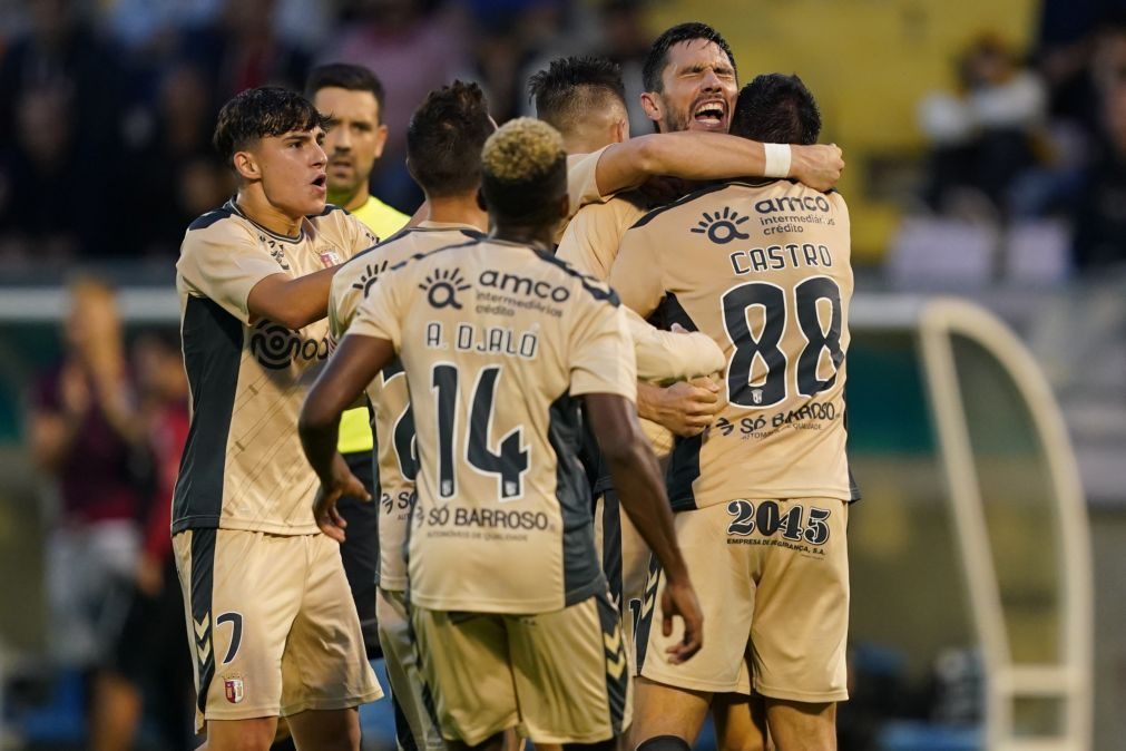 Sporting de Braga segue em frente na Taça com golo no fim do jogo