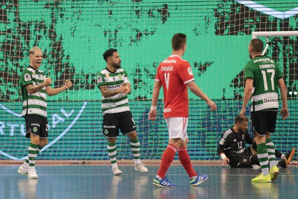 PSP detém 55 adeptos por confrontos antes do dérbi de futsal Benfica- Sporting