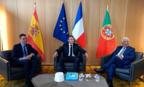 Costa, Sánchez e Macron reúnem-se hoje em Bruxelas para discutir ligações energéticas