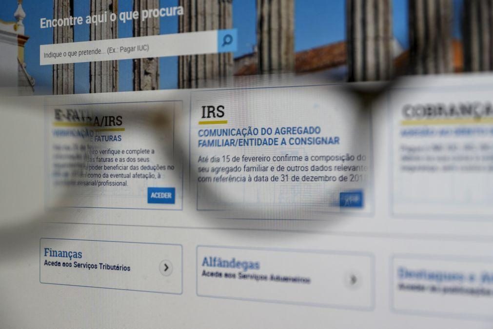 Portal das Finanças disponibiliza informação personalizada sobre apoio extraordinário