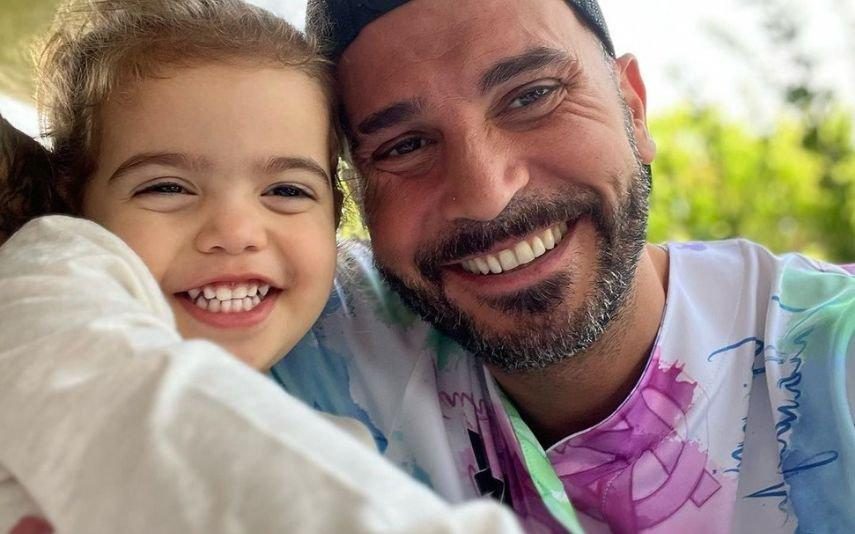 Bruno Savate revela nome da filha e admite que está 