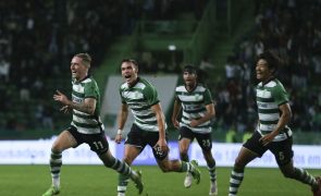 Sporting marca 3 golos em oito minutos e vence Casa Pia em Alvalade