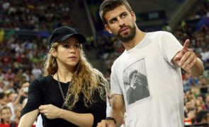 Shakira separa-se de Piqué após apanhá-lo com outra, garante jornalista