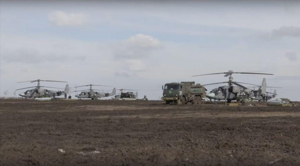 Rússia perdeu mais de um quarto dos seus helicópteros Ka-50